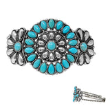 102300, WESTERN CONCHO CUFF BRACELET