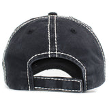 102359, "COWBOY & TEQUILA" WASHED VINTAGE BALL CAP