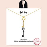 77739, "LAST KEY" NECKLACE