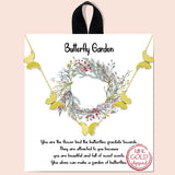 79696, BUTTERFLY GARDEN NECKLACE