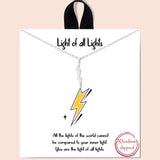 81065, THUNDERBOLT PAVE NECKLACE