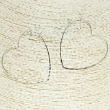 82094, HEART HOOP EARRING 2.5"