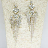 82926, CRYSTAL RHINESTONE EARRING