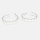 82985, ROUND HOOP EARRING 1.25"