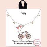 83506, "HAPPY" STATION NECKLACE