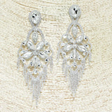 84070, CRYSTAL RHINESTONE EARRING