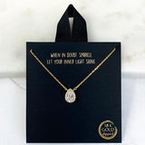 84712, TEARDROP PAVE CUBIC ZIRCONIA EARRING