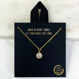 84713, Y NECK SINGLE CUBIC ZIRCONIA NECKLACE