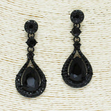 85312, CRYSTAL RHINESTONE EARRING