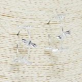 85460, DRAGONFLY HOOP EARRING
