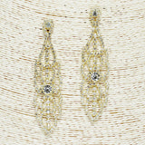 85538, CRYSTAL RHINESTONE EARRING