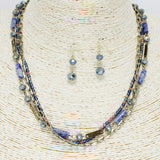 86226, HANDMADE NATURAL STONE N BEAD NECKLACE