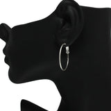 86836, 30MM* THIN ROUND HOOP EARRING