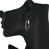 86836, 30MM* THIN ROUND HOOP EARRING