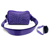 100011, BLING CRYSTAL RHINESTONE SLING BAG