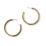 100354, 40MM ROUND HOOP EARRING