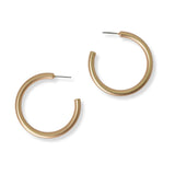 100354, 40MM ROUND HOOP EARRING
