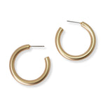 100355, 30MM ROUND HOOP EARRING