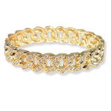 100453, PAVE RHINESTONE CHAIN BRACELET