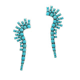 Western Turquoise Stone Earring - view 2
