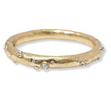 100688, RHINESTONE ACCENT METAL BANGLE BRACELET