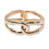 100738, DOUBLE LOCK METAL BRACELET