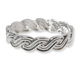 100739, TEXTURED METAL BANGLE BRACELET