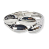 100740, LEAF METAL BANGLE BRACELET