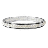 100749, PEARL STUDDED METAL STRETCH BRACELET