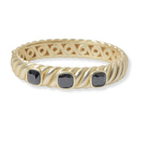 100778, GEOMETRIC CUBIC ZIRCONIA DESIGNER INSPIRED BRACELET