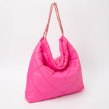 100800, SQUARE NYLON PADDED TOTE BAG