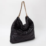 100800, SQUARE NYLON PADDED TOTE BAG