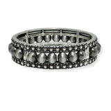 100910, WESTERN NAVAJO BEADED STRETCH BRACELET
