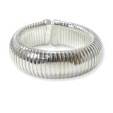 100925, MEDIUM BOLD METAL OPEN CUFF BRACELET