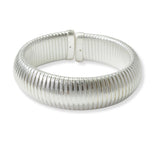100926, SMALL BOLD METAL OPEN CUFF BRACELET