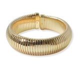 100926, SMALL BOLD METAL OPEN CUFF BRACELET
