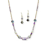 100943, MIXED BEADED NECKLACE