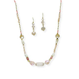100943, MIXED BEADED NECKLACE