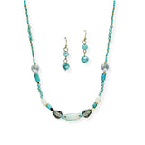 100943, MIXED BEADED NECKLACE