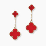 101035, CLOVER DROP DANGLE EARRING
