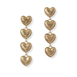 Multi Heart Drop Dangle Earring