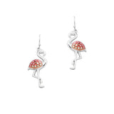 101177, FLAMINGO DANGLE EARRING