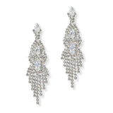 101200, CUBIC ZIRCONIA CRYSTAL RHINESTONE EARRING