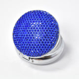 101221, BLING CRYSTAL RHINESTONE MINI PILL CASE ORGANIZER