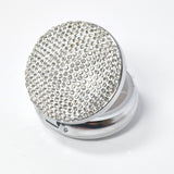 101221, BLING CRYSTAL RHINESTONE MINI PILL CASE ORGANIZER