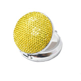 101221, BLING CRYSTAL RHINESTONE MINI PILL CASE ORGANIZER