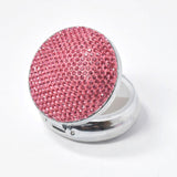 101221, BLING CRYSTAL RHINESTONE MINI PILL CASE ORGANIZER
