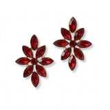 Flower Marquise Accent Rhinestone Earring - view 7