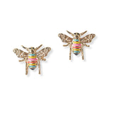 101337, BEE STUD EARRING