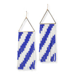101424, TWO TONE SEED BEAD TASSEL EARRING